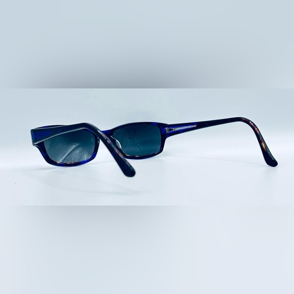 Vintage Pro Design 1748 Purple Oval Sunglasses Frames Only - Picture 5 of 8